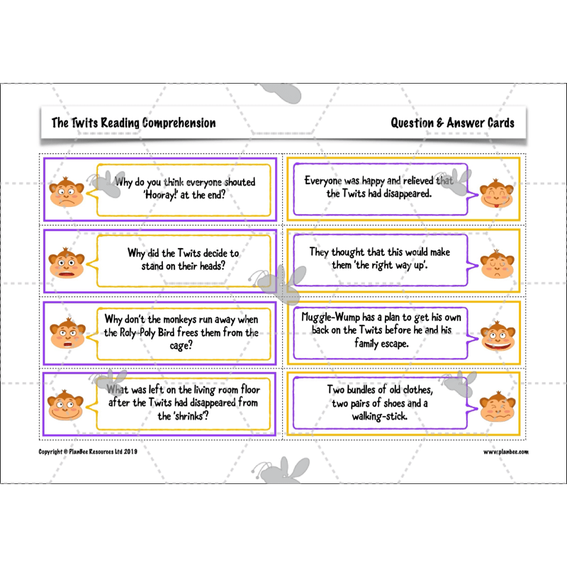 The Twits: Reading Comprehension