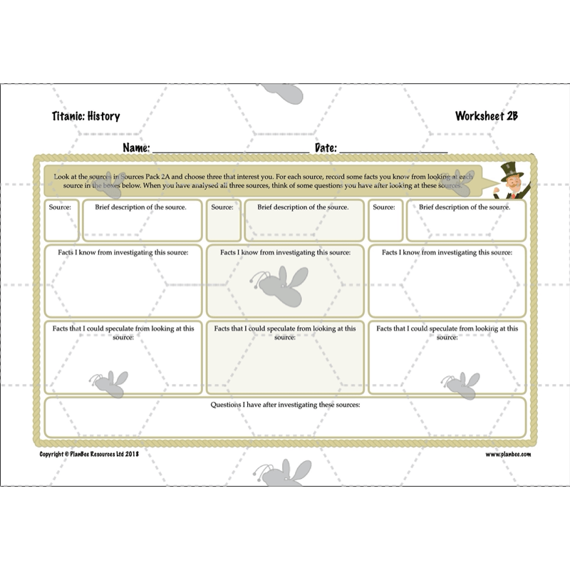 PlanBee Titanic KS2 Lesson Plans and Resources | Primary History