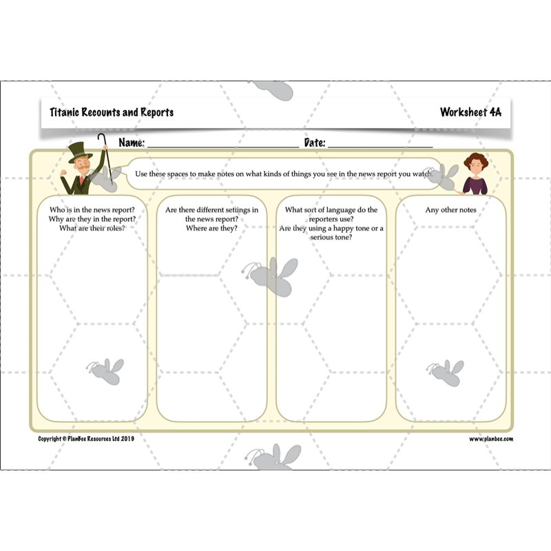 Titanic Recounts and Reports