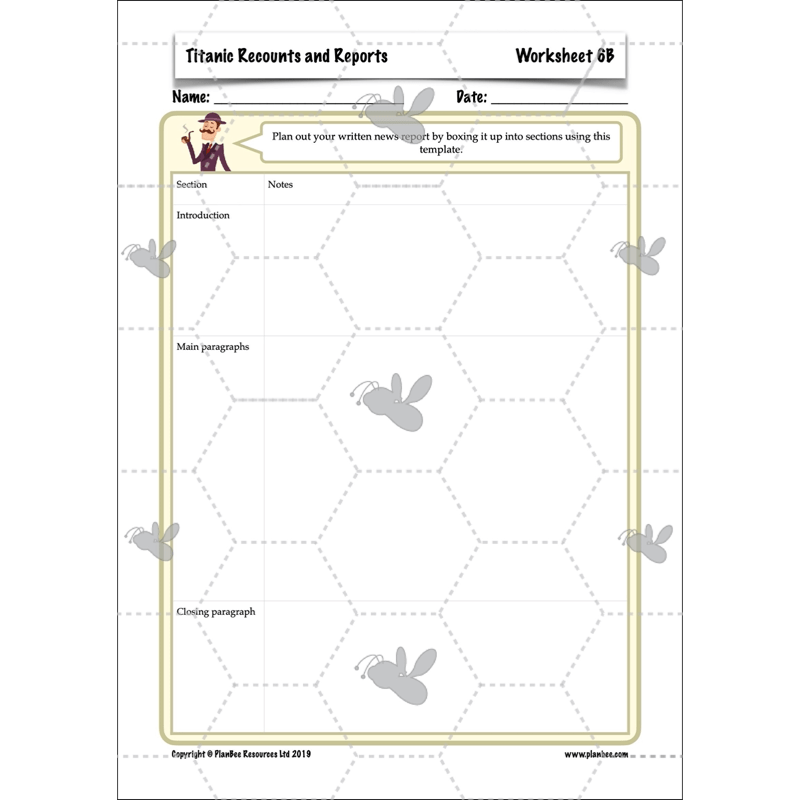 Titanic Recounts and Reports