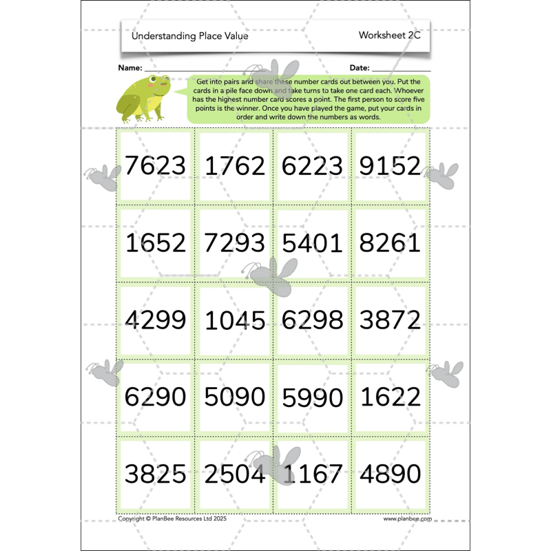 PlanBee Understanding Place Value Year 3 Maths Lessons by PlanBee