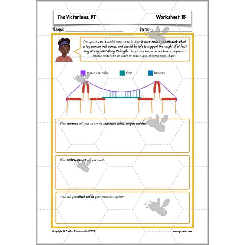 PlanBee Victorians Topic KS2 Enrichment Lesson Pack