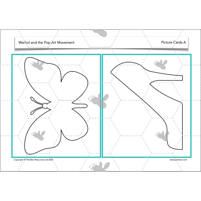 PlanBee Andy Warhol KS2 Art Lessons The Pop Art Movement | PlanBee