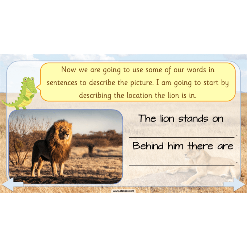 PlanBee We're Going on a Lion Hunt KS1 English Lesson Planning