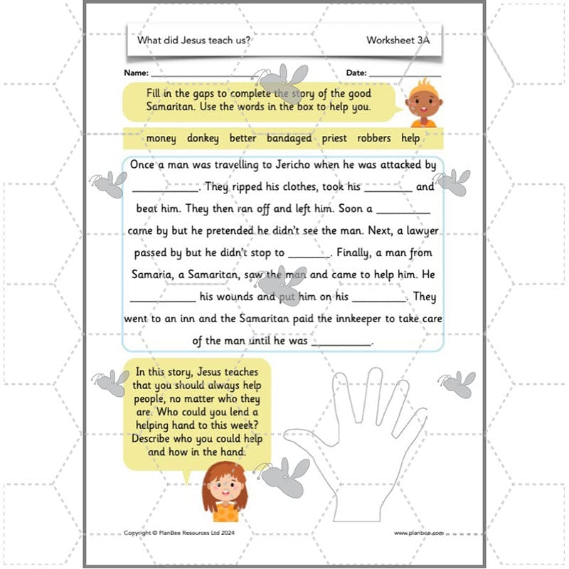 PlanBee What did Jesus teach us? KS1 Christianity Lessons by PlanBee