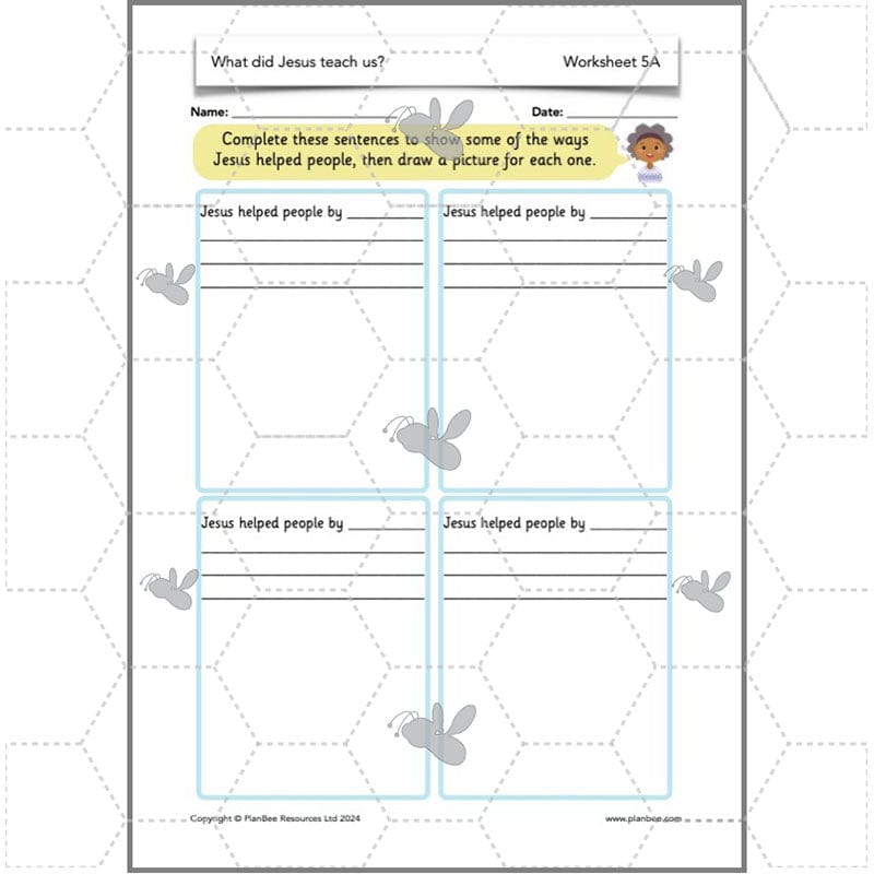 PlanBee What did Jesus teach us? KS1 Christianity Lessons by PlanBee