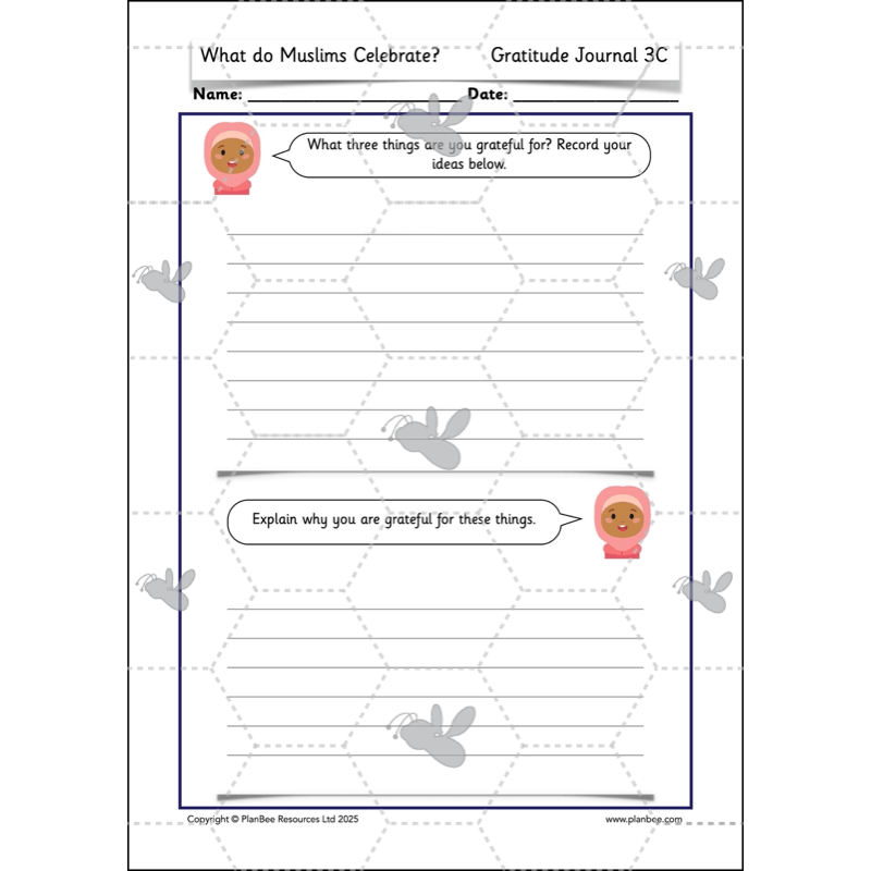 PlanBee What do Muslims celebrate? KS1 Islamic Festival Lessons