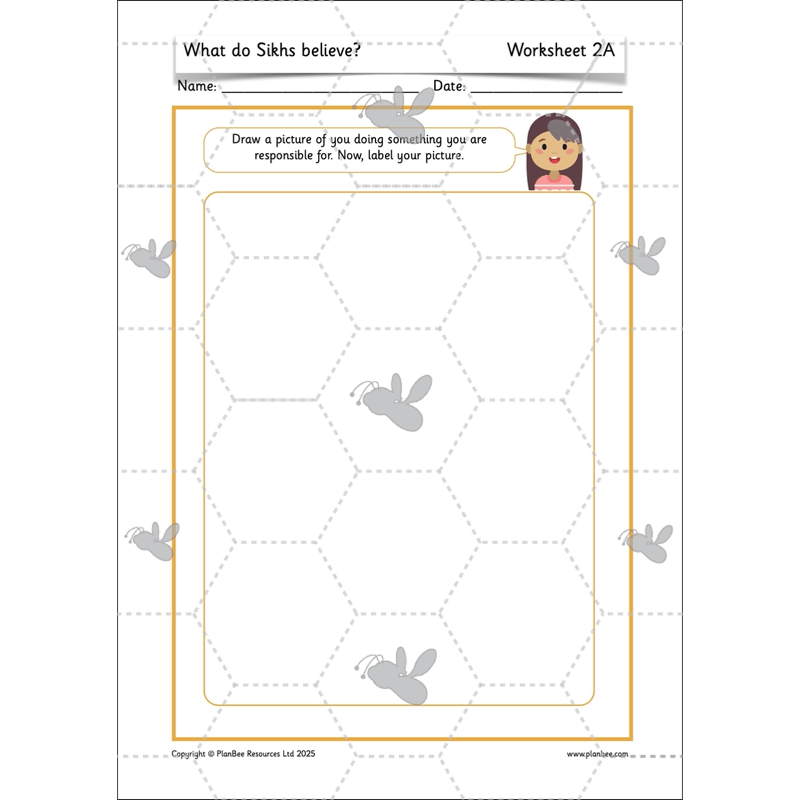 PlanBee What do Sikhs believe? | KS1 RE lesson planning