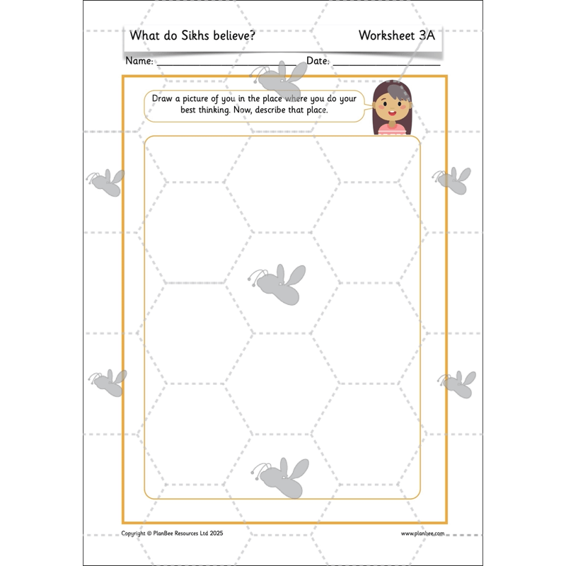 PlanBee What do Sikhs believe? | KS1 RE lesson planning