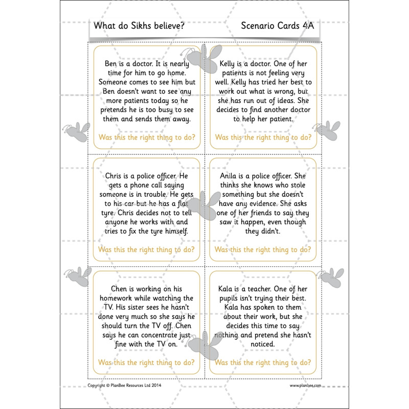 PlanBee What do Sikhs believe? | KS1 RE lesson planning