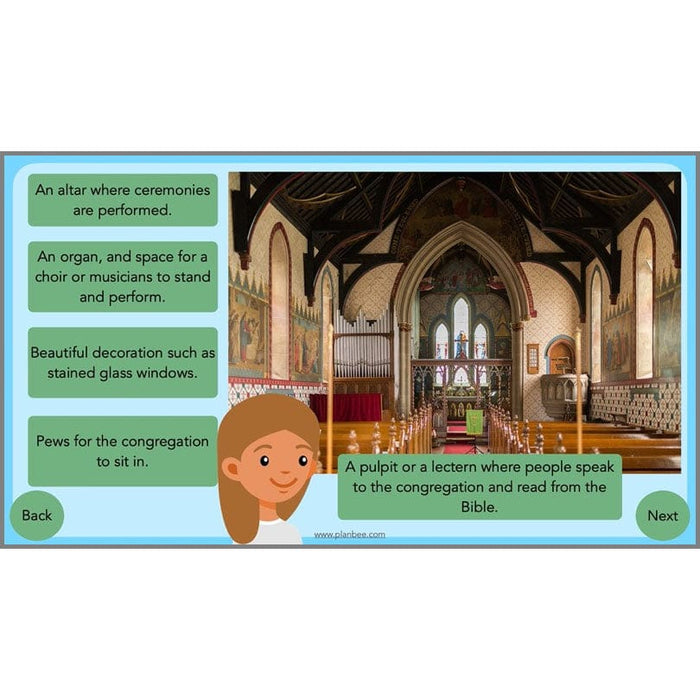 PlanBee What is a Church? Christian Places of Worship KS2 | PlanBee