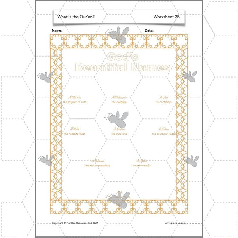 PlanBee Why is the Qur'an important to Muslims? The Quran KS2 RE