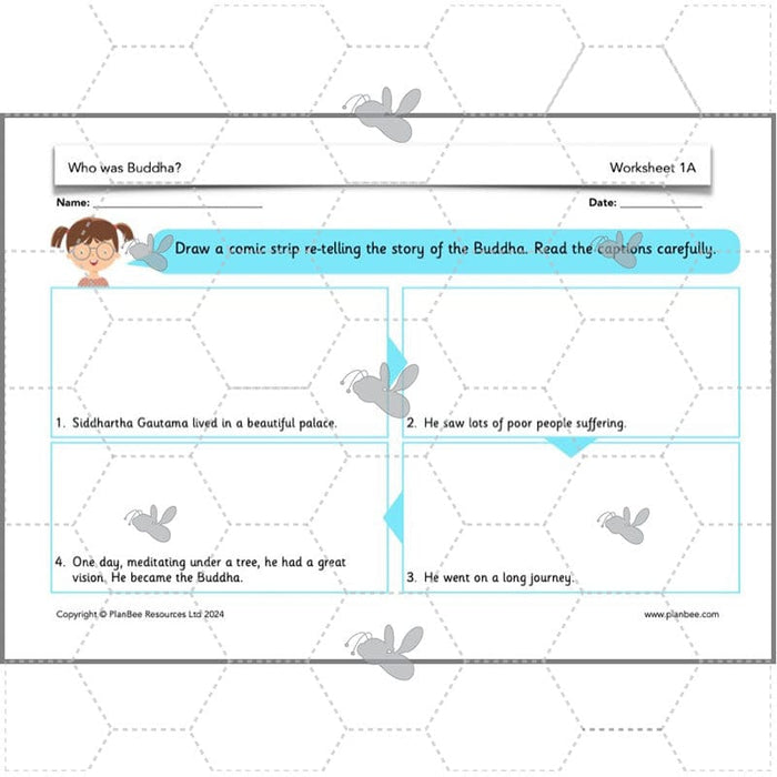 PlanBee Who was Buddha? Buddhism KS1 RE Lessons by PlanBee