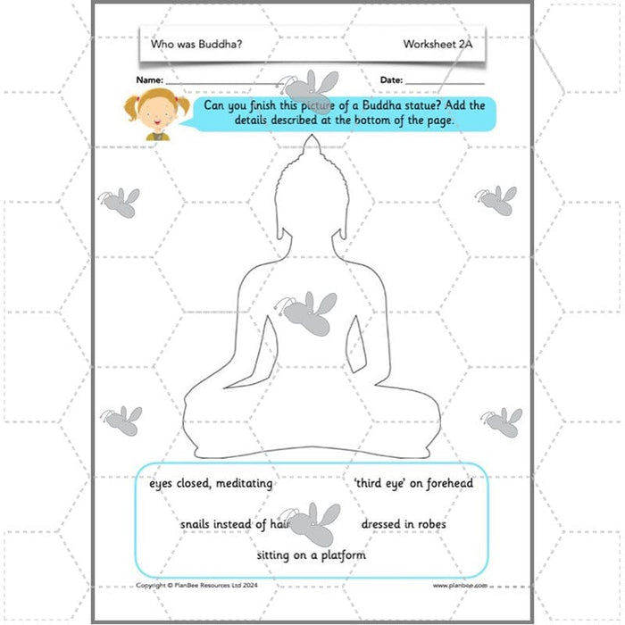 PlanBee Who was Buddha? Buddhism KS1 RE Lessons by PlanBee