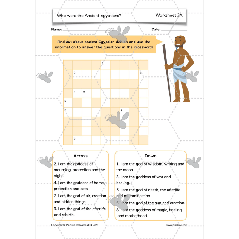 PlanBee Who were the Ancient Egyptians? KS2 History Lesson Pack