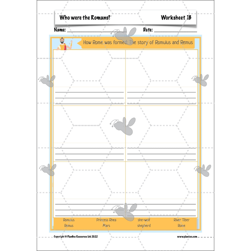 PlanBee Who were the Romans? KS2 Lesson Planning and Resources