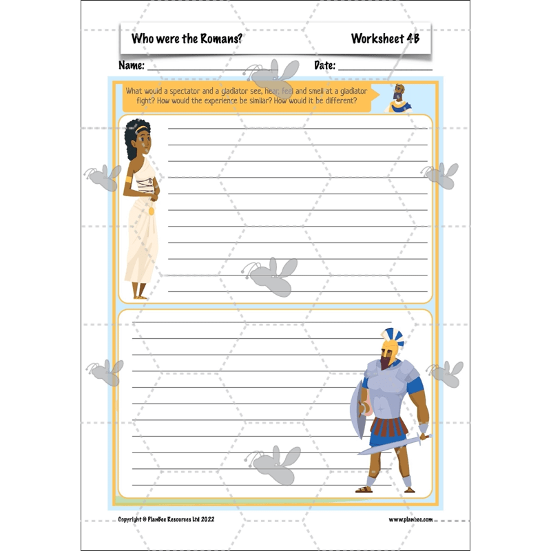 PlanBee Who were the Romans? KS2 Lesson Planning and Resources