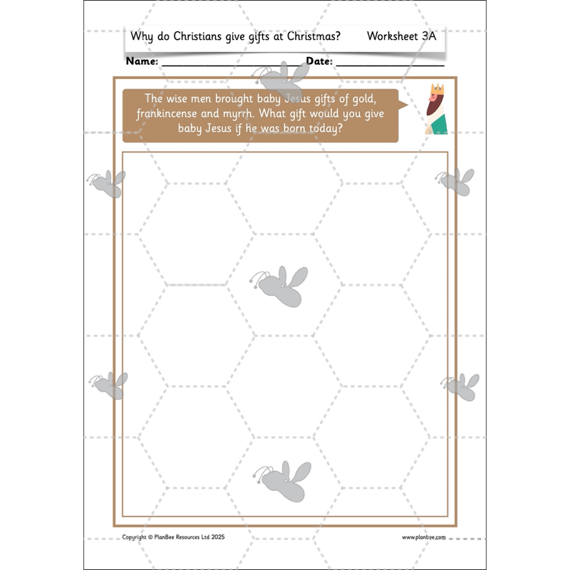 PlanBee Why do Christians give gifts at Christmas? PlanBee KS1 RE