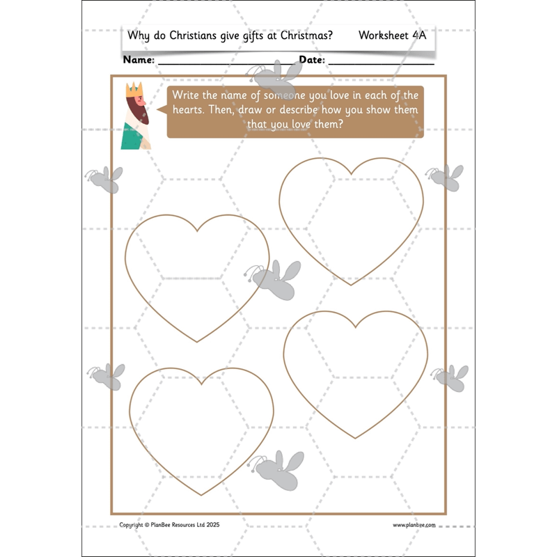 PlanBee Why do Christians give gifts at Christmas? PlanBee KS1 RE