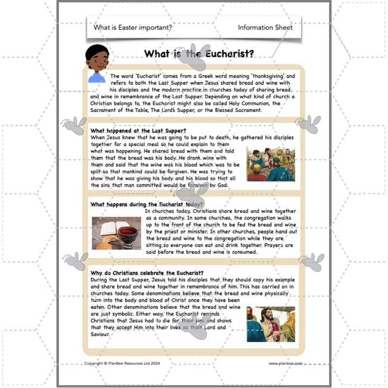 PlanBee Why is Easter important? KS2 Year 4 RE Lesson by PlanBee