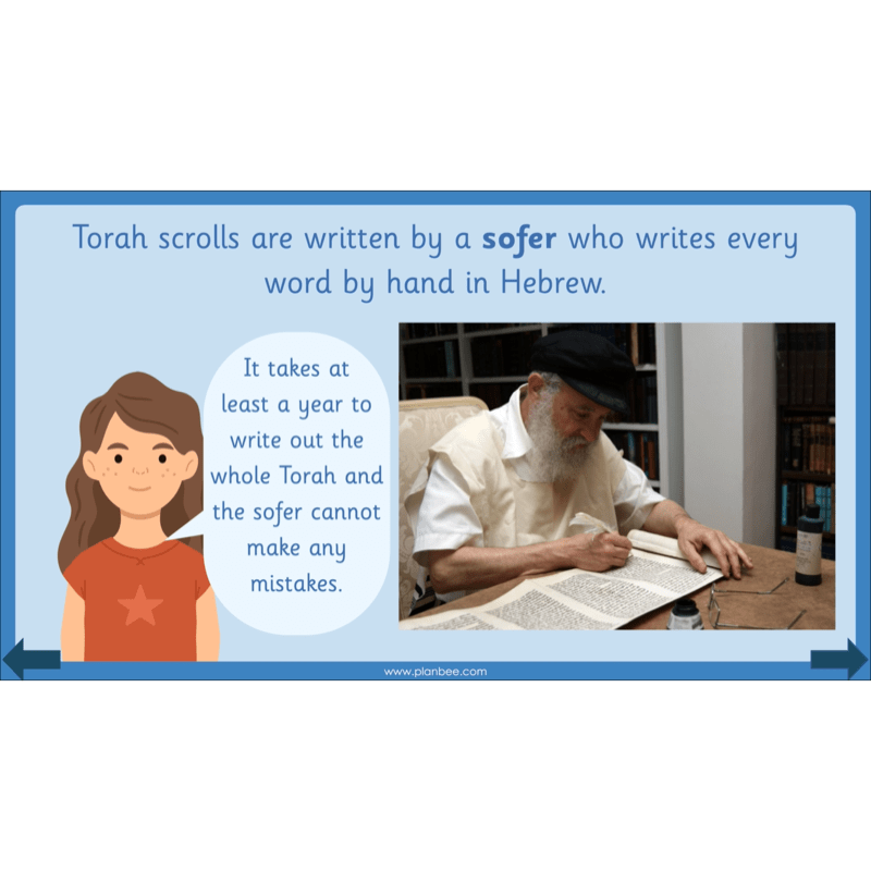 PlanBee Why is the Torah Special? The Torah KS1 RE Lessons