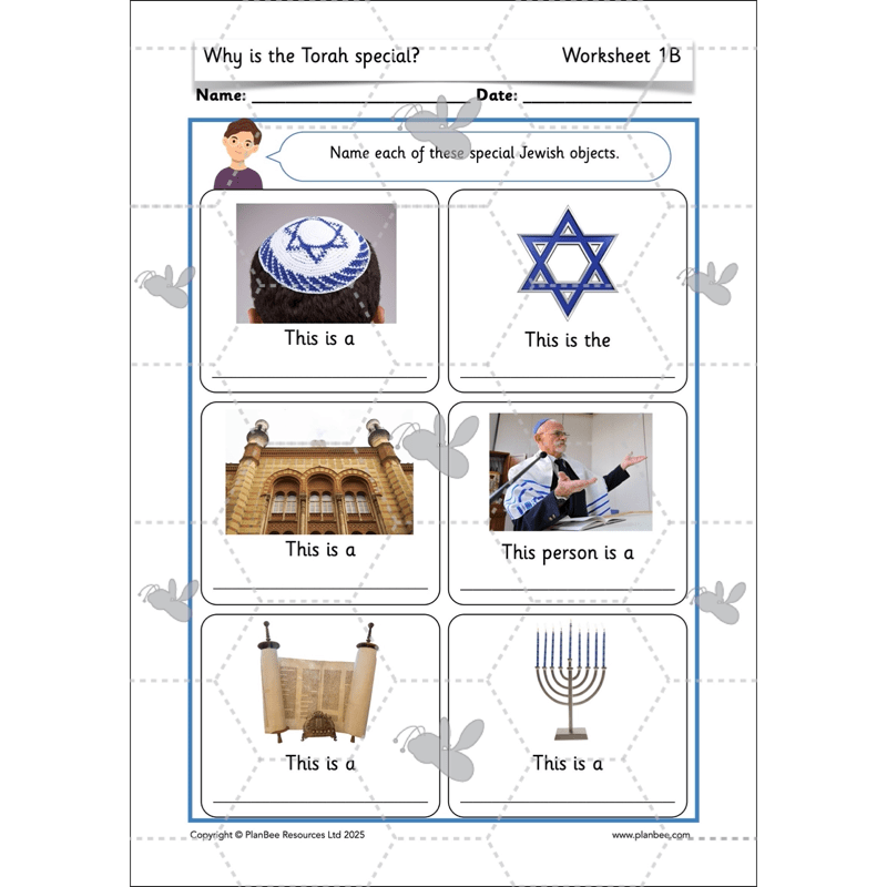 PlanBee Why is the Torah Special? The Torah KS1 RE Lessons