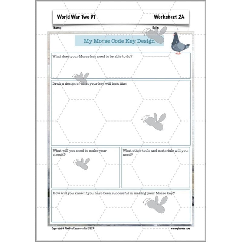 PlanBee World War 2 (Lower KS2) Topic Enrichment Pack