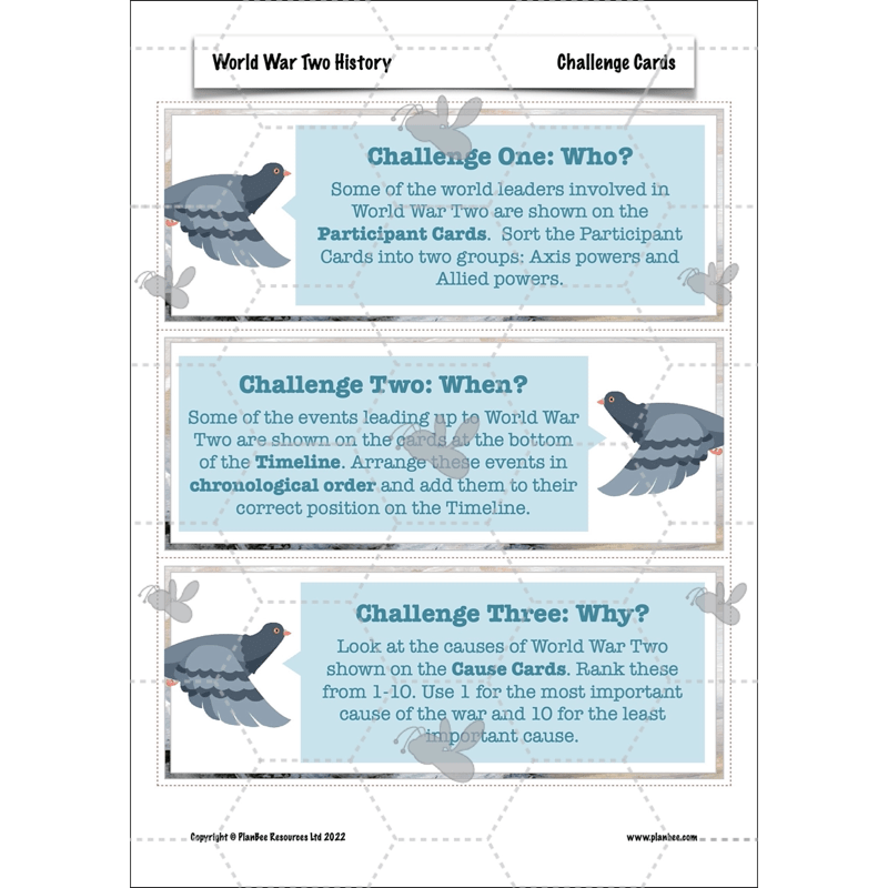 PlanBee Lower KS2 World War 2 History Planning and Resources