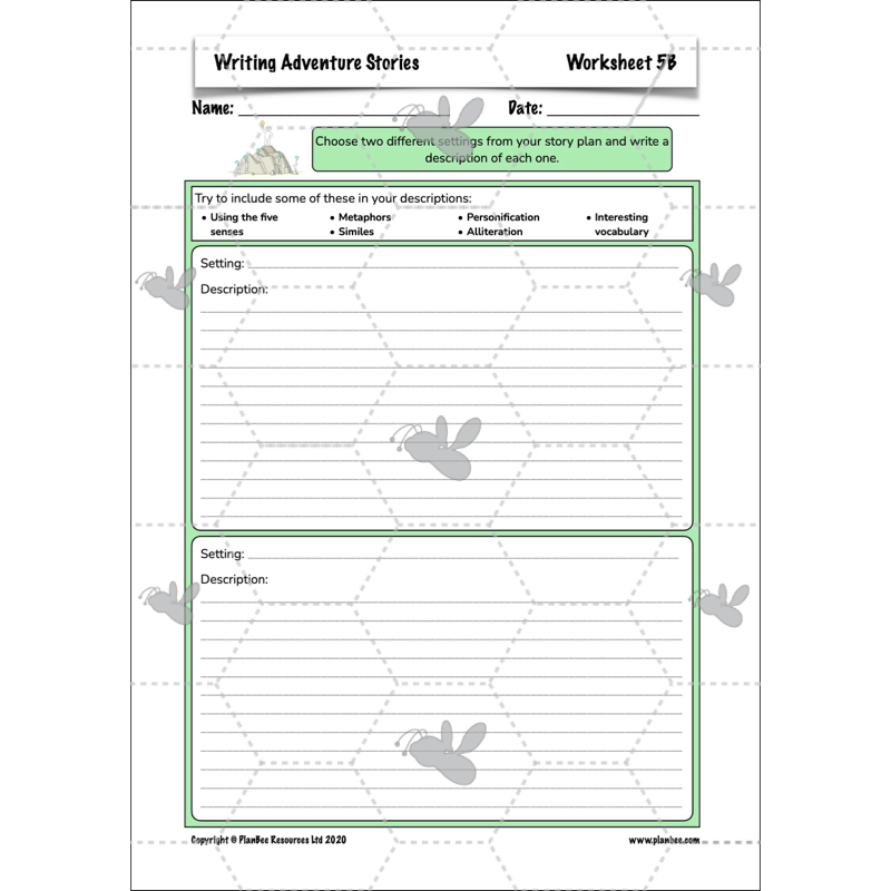 Writing Adventure Stories