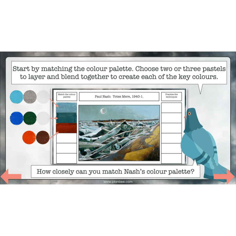 PlanBee WW2 Art KS2 Planning and Resources
