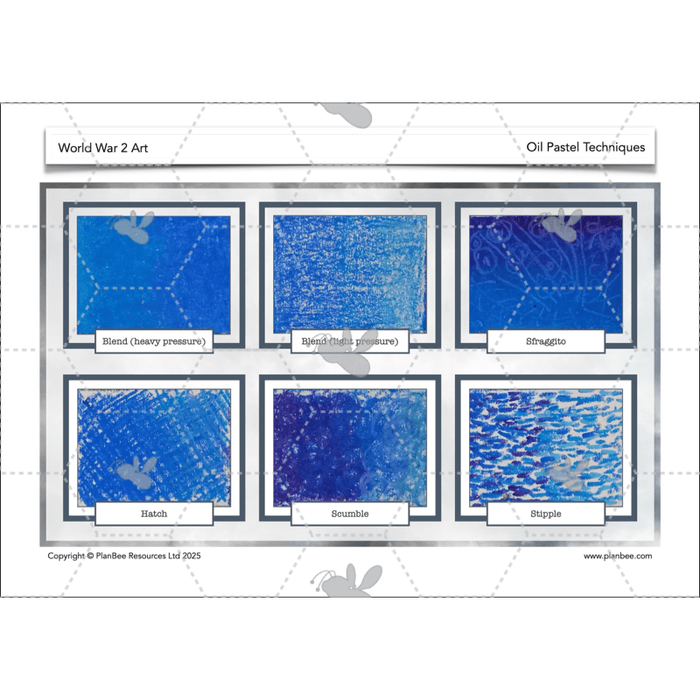 PlanBee WW2 Art KS2 Planning and Resources