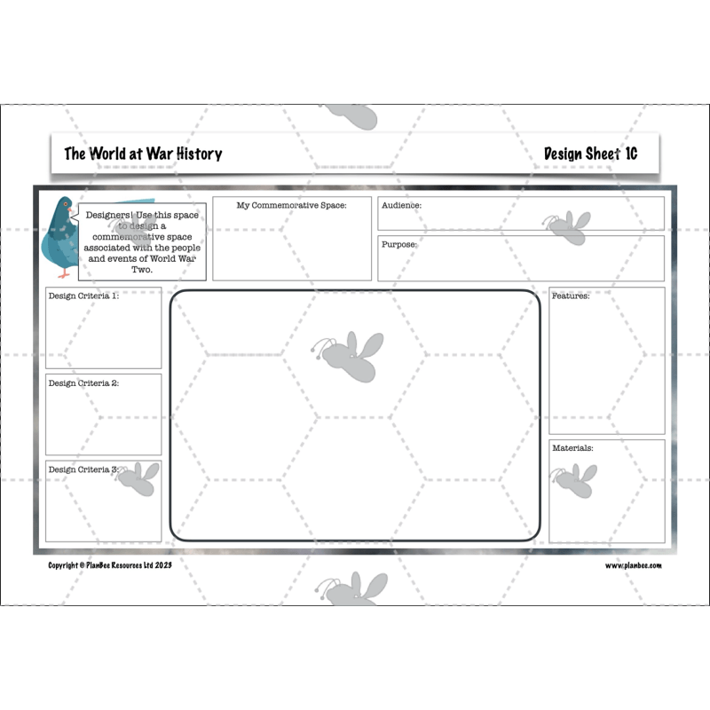 PlanBee World War 2 (UKS2) Topic Enrichment Lesson Pack