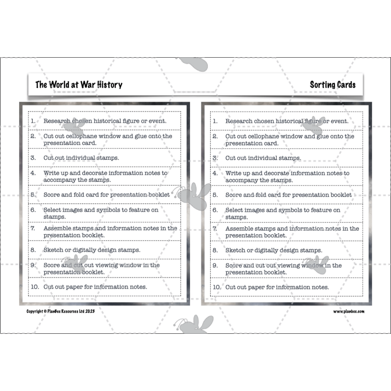 World War 2 (Upper KS2) Topic Enrichment Pack