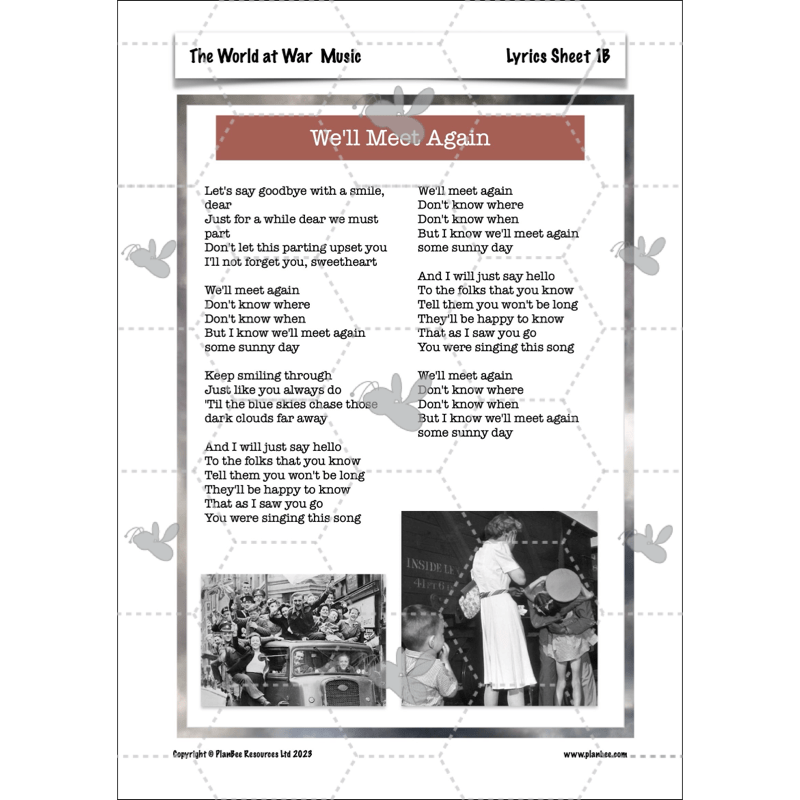 World War 2 (Upper KS2) Topic Enrichment Pack
