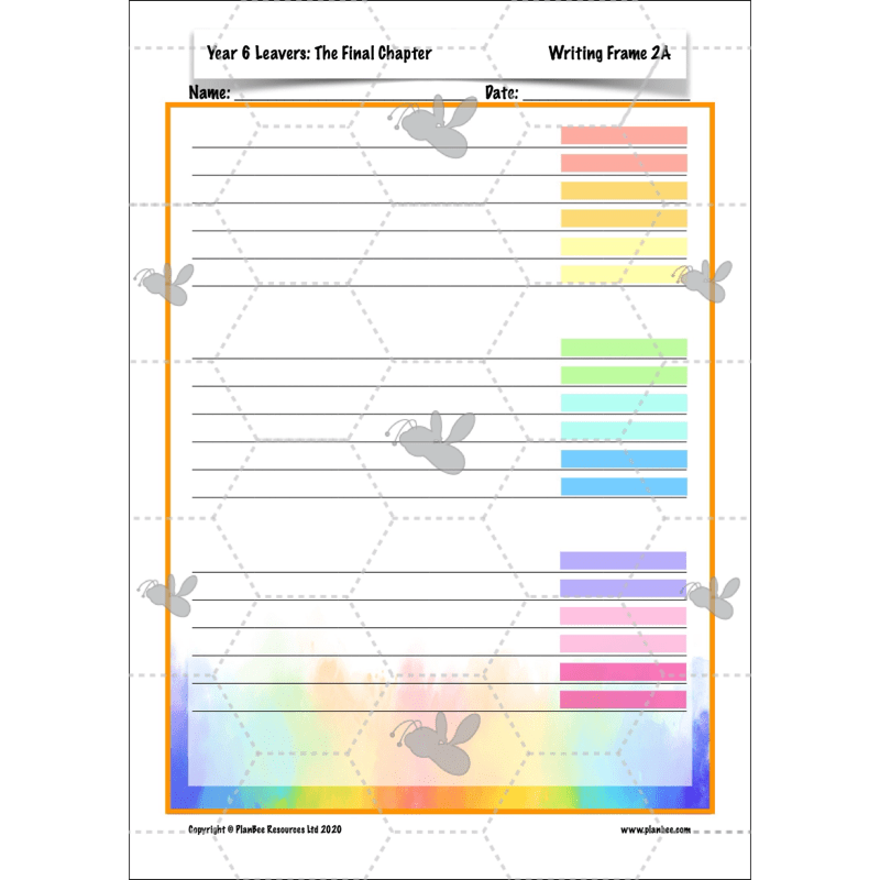 PlanBee Year 6 Leavers: The Final Chapter | KS2 English Pack