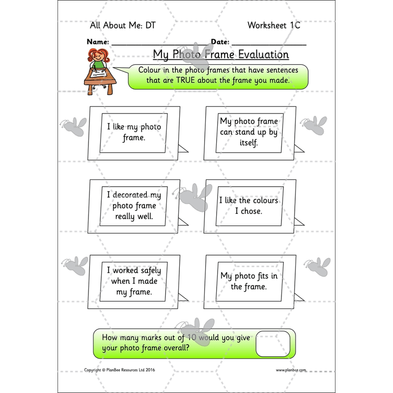 All About Me Topic Enrichment Pack