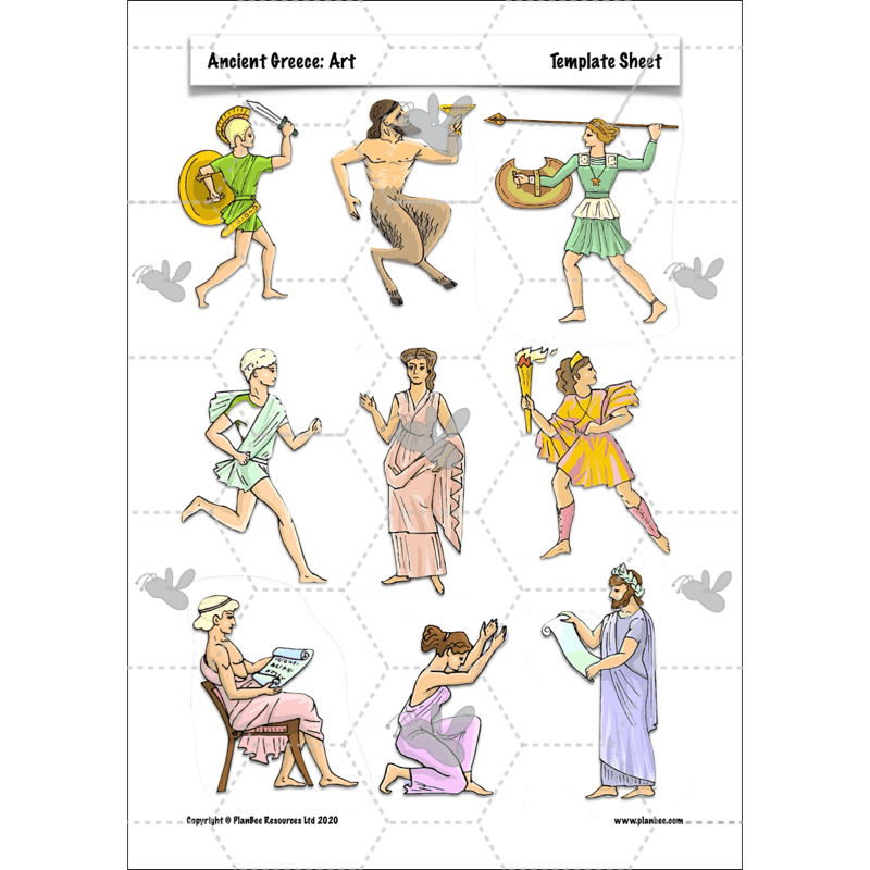 PlanBee Ancient Greece Topic KS2 Enrichment Lesson Pack