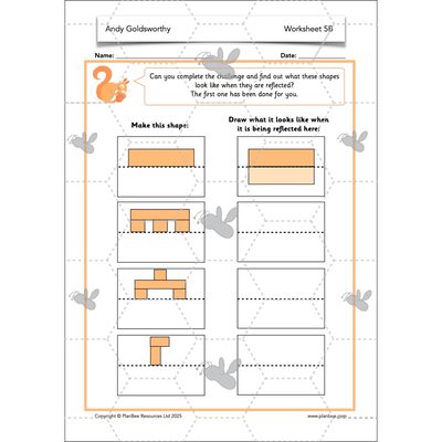 PlanBee Andy Goldsworthy KS1 Art Lesson Plans created by PlanBee