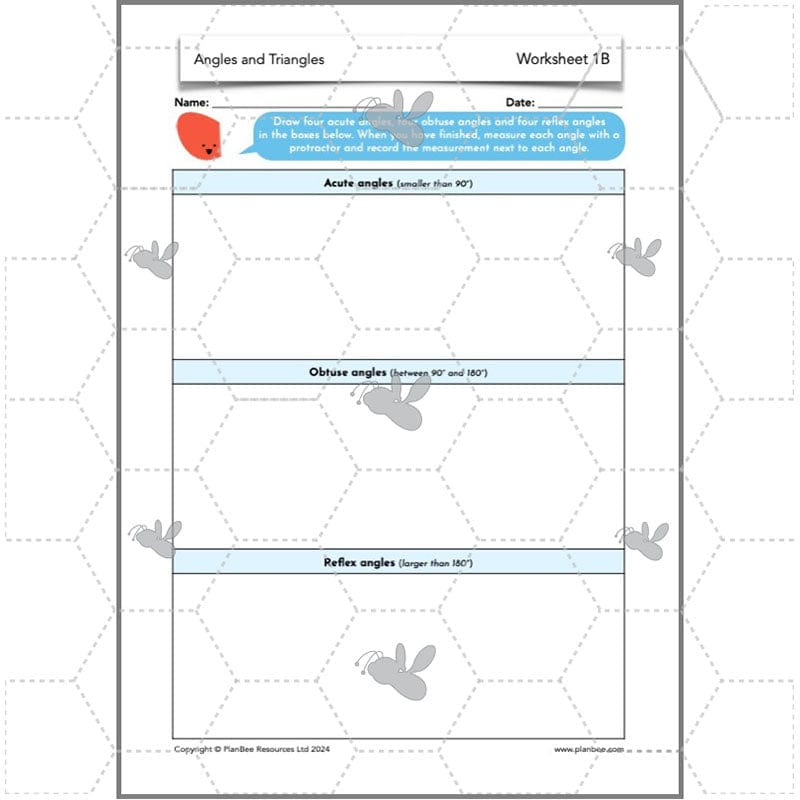 PlanBee Year 5 Angles and Triangles Maths Lessons by PlanBee