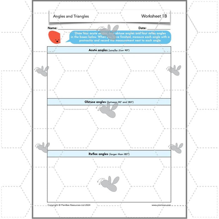 PlanBee Year 5 Angles and Triangles Maths Lessons by PlanBee