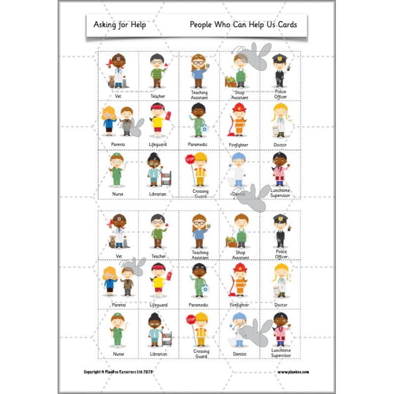 PlanBee Asking for Help | PSHE lessons KS1