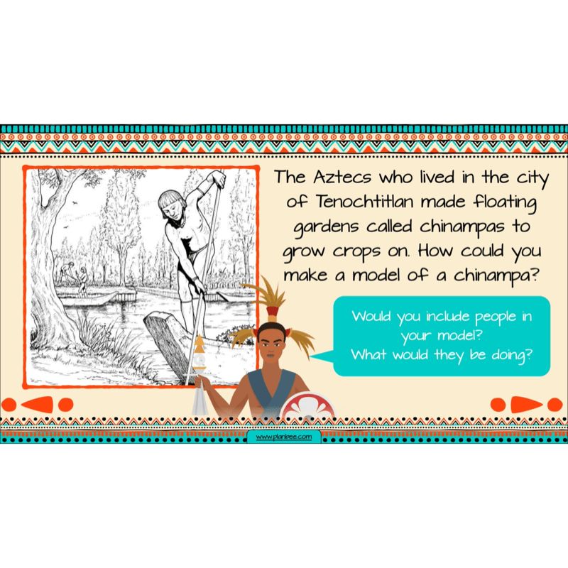 PlanBee Aztecs KS2 Topic Enrichment Pack