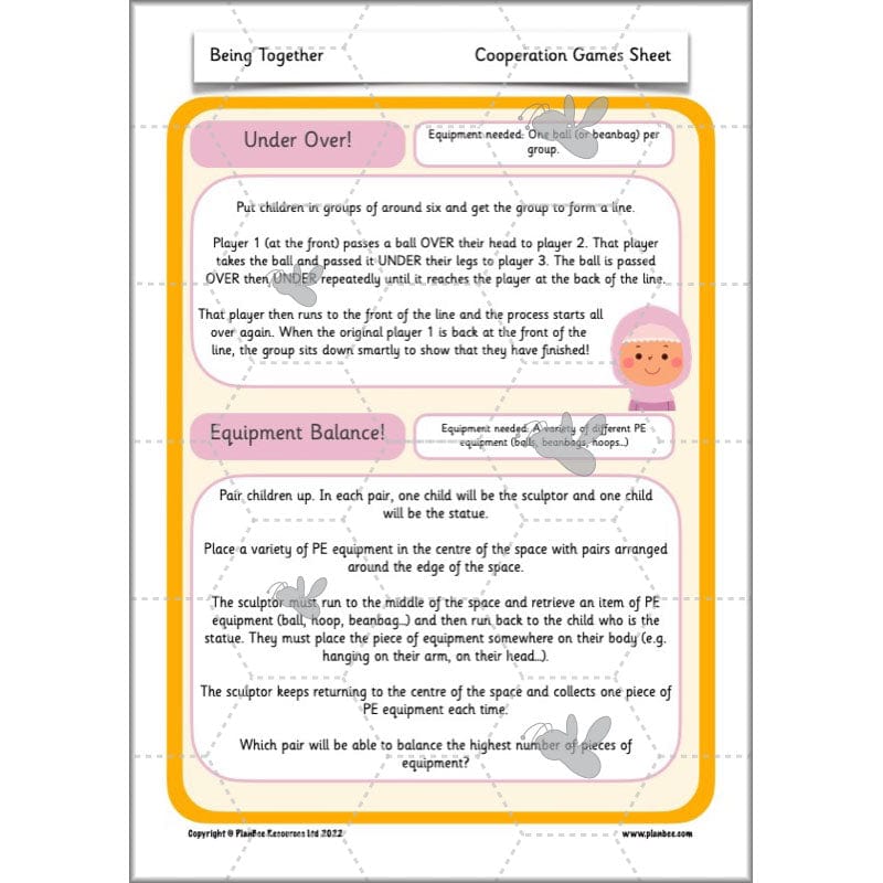 PlanBee Being Together PSHE KS1 lessons by Planbee