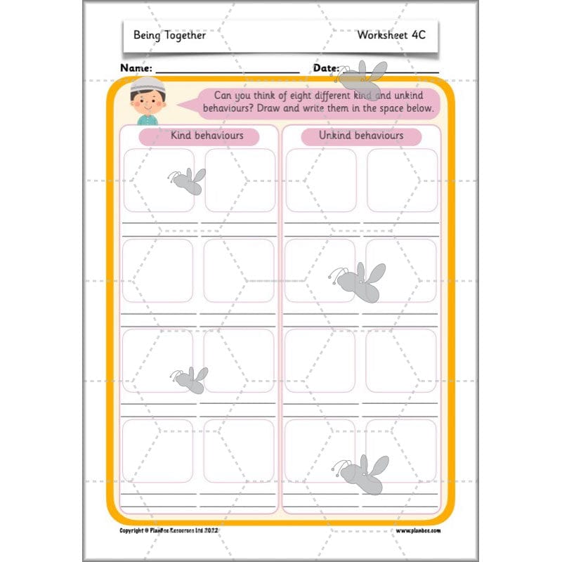 PlanBee Being Together PSHE KS1 lessons by Planbee