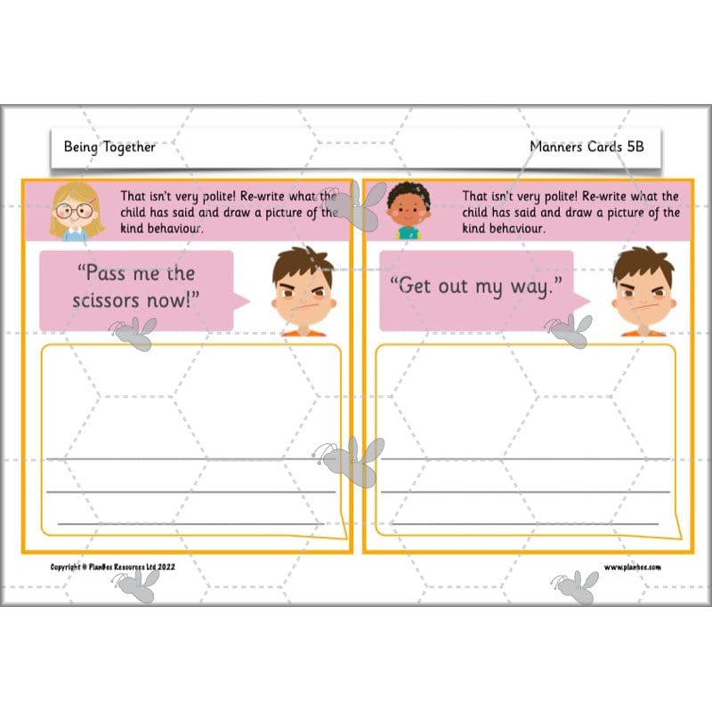 PlanBee Being Together PSHE KS1 lessons by Planbee