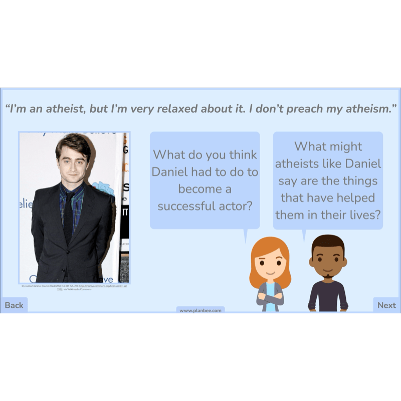 PlanBee Belief In Our Community: Complete set of KS2 RE lessons