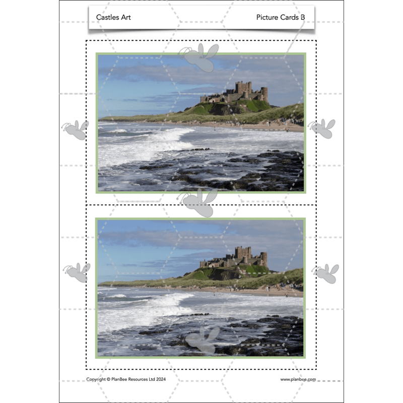 PlanBee Castles Topic KS1 Enrichment Lesson Pack