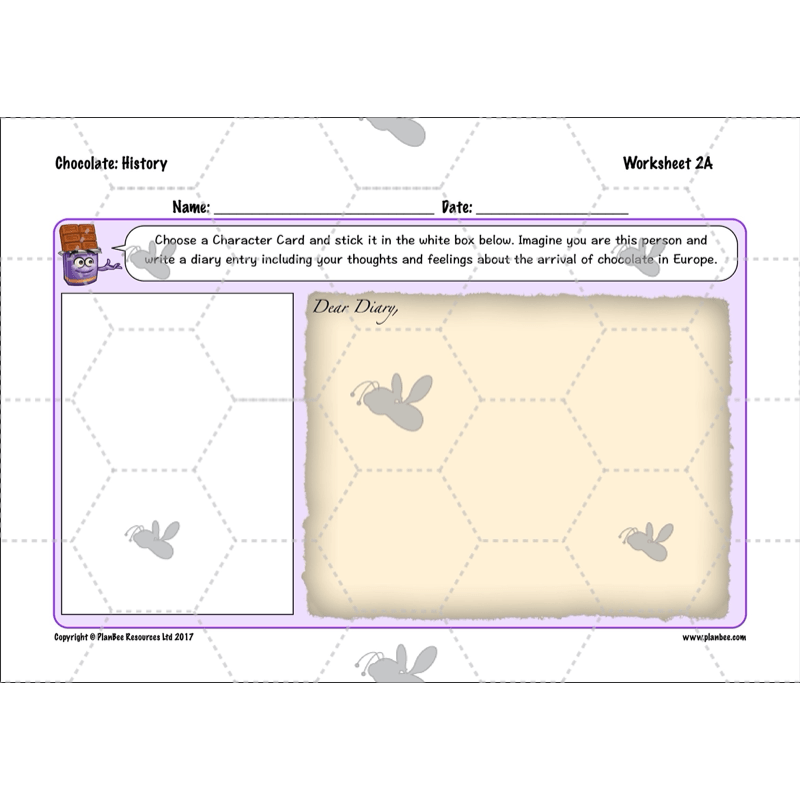 PlanBee Chocolate Topic KS2 Enrichment Lesson Pack