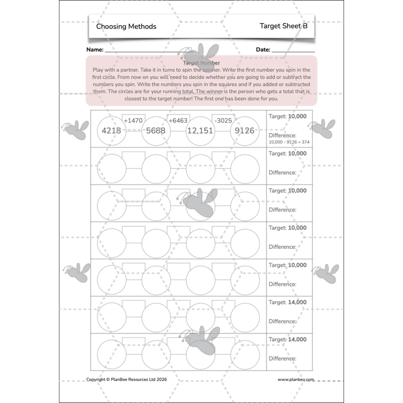 PlanBee Choosing Methods Year 6 Maths Planning by PlanBee