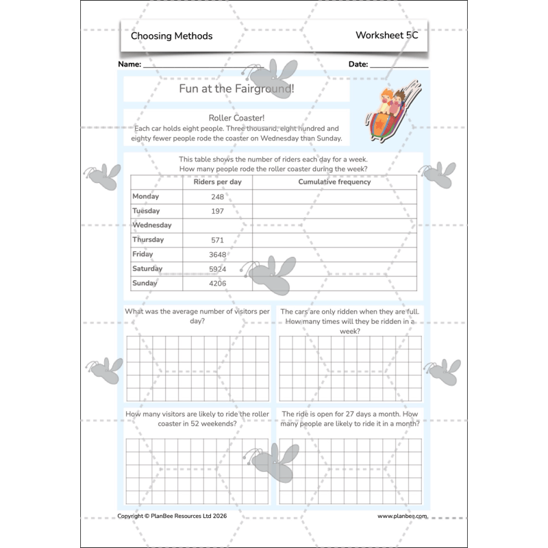 PlanBee Choosing Methods Year 6 Maths Planning by PlanBee